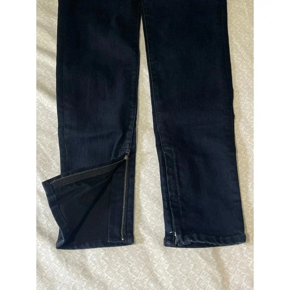 Rag‎ & Bone Legging Zipper Jeans Women’s Dark Indigo Size 29 - Picture 5 of 11